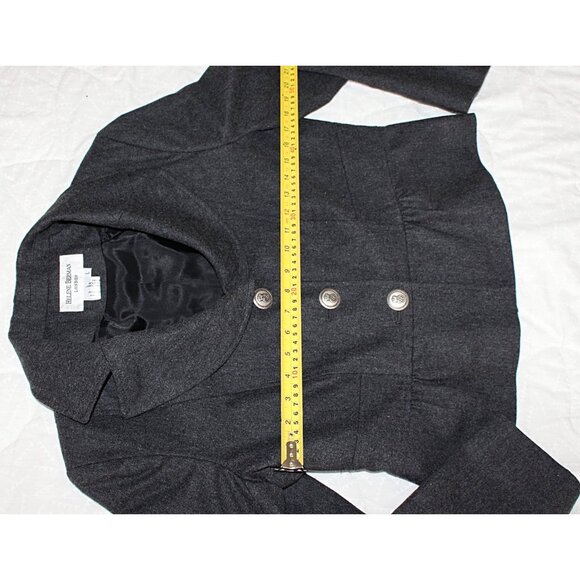 Helene Berman - 50s-Style Retro, Peplum Hem 3-Button Blazer - Large - Cute!! - Picture 6 of 13